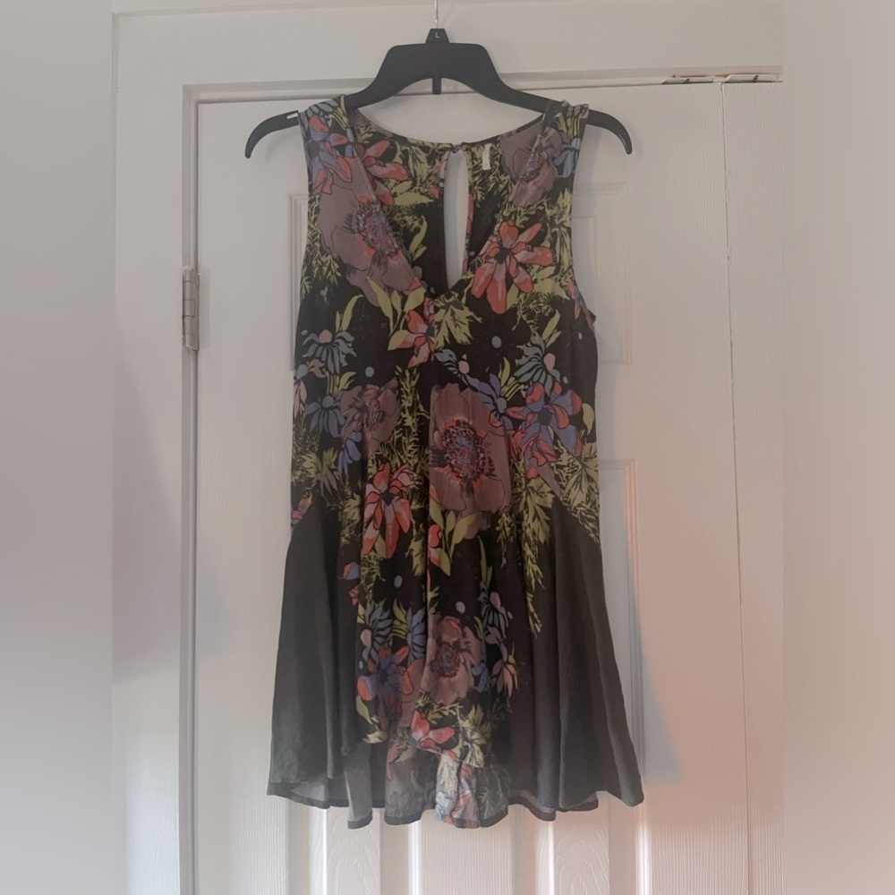 Free People Size XS‎ Backyard Party Tunic Dress EUC